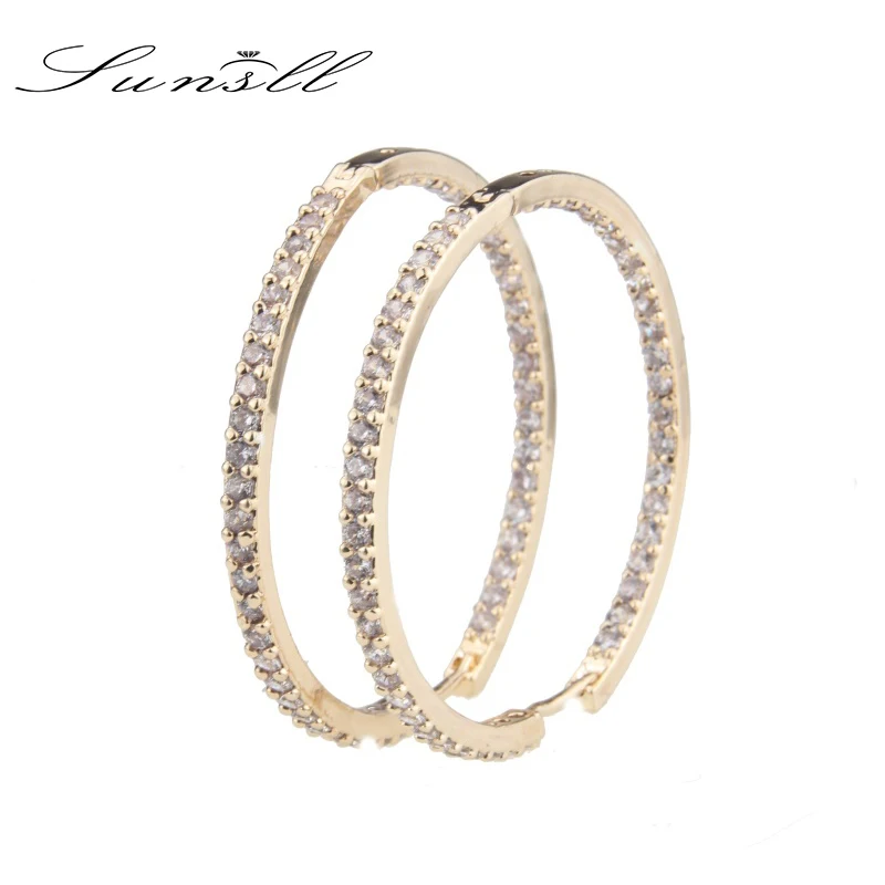 SUNSLL Jorean Juxury новые модные большие серьги индивидуальные дикие женские круглые