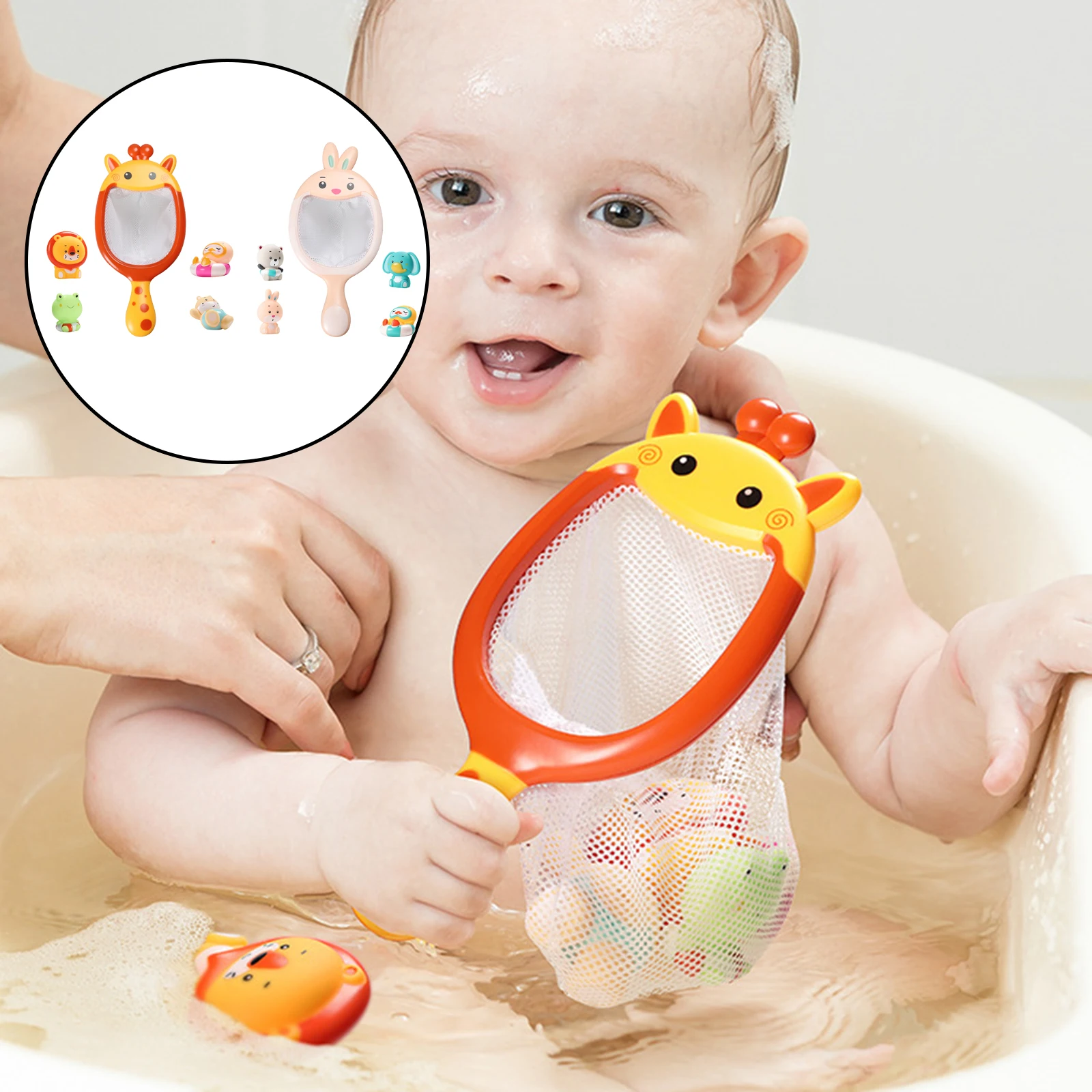 

Baby Toy Lion Shape Bath Toy Shower Sprinkler Kids Bathroom Water Toys