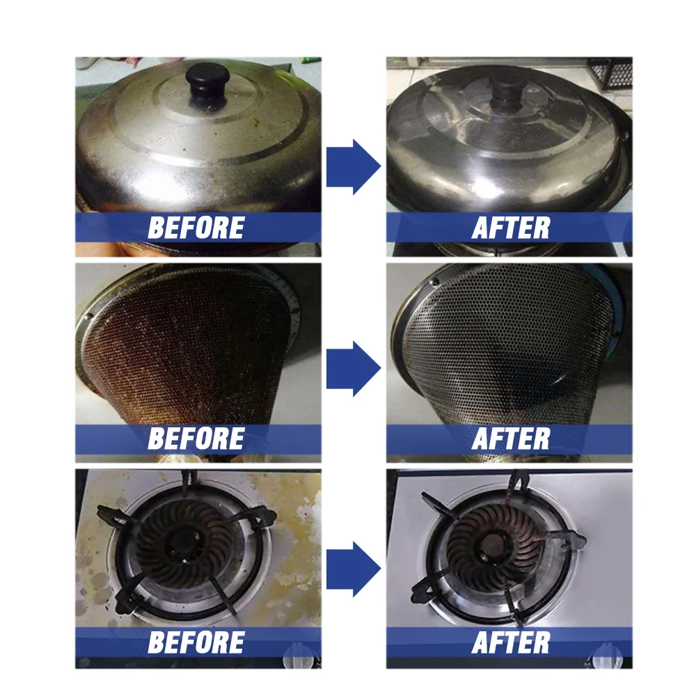 Kitchen Heavy Oil Stain Foam Cleaner Multi-purpose Degreasing and Descaling Type Cleaning | Дом и сад