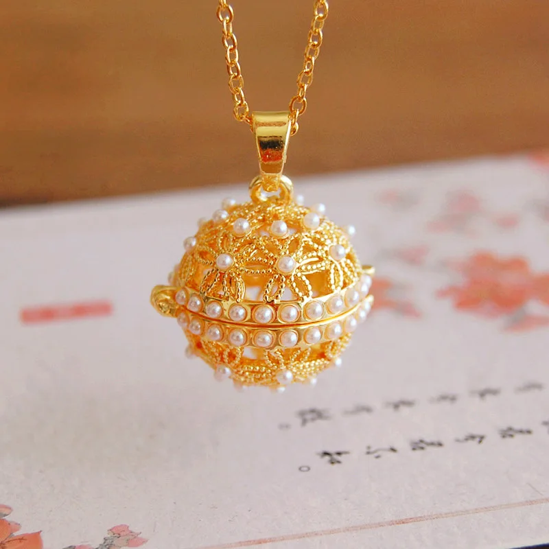 LUBOV винтажное литературное жемчужное цветочное Саше шар ароматерапия духи