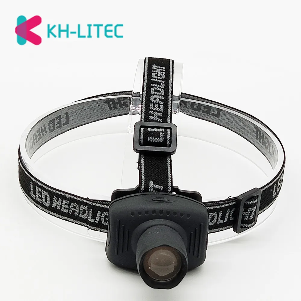 Светодиодный мини налобный фонарь KHLITEC 3 режима для кемпинга охоты ночной рыбалки