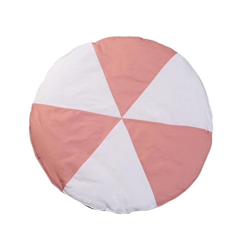 

Baby Soft Cotton ping Mat Crawling Pad Game Rugs Round Windmill Floor Carpet Kids Room Decoration for Toddlers