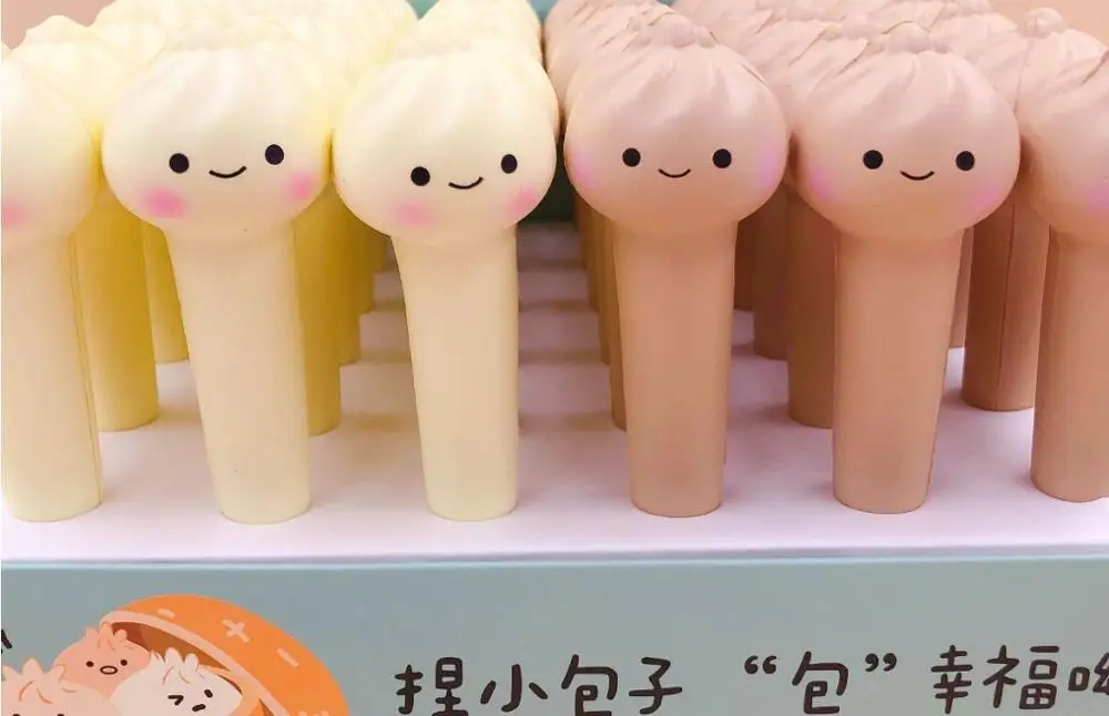 Мягкий хлеб гелевая ручка милый мультфильм еда канцелярский призовой подарок