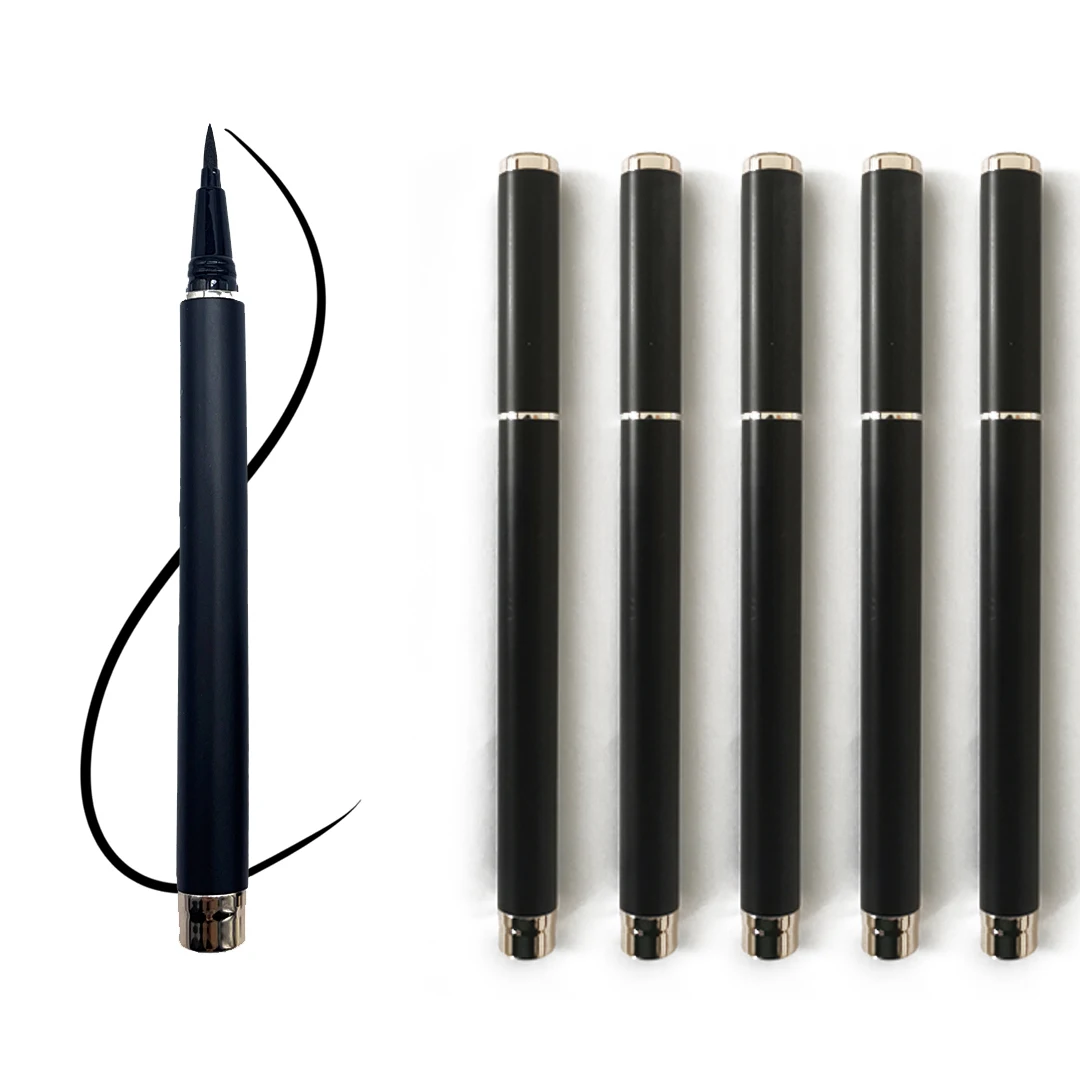 

5pcs Magic Self-adhesive Liquid Eyeliner Pencil Glue-free Magnetic-free for Eyelashes Waterproof Eye Liner Pen Makeup Cosmetic