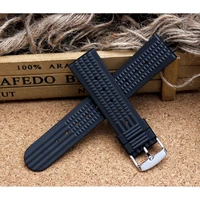 for sharkey mm300 sbdx00101201 6105 soft rubber waffle watch band 20mm 22mm diy replace