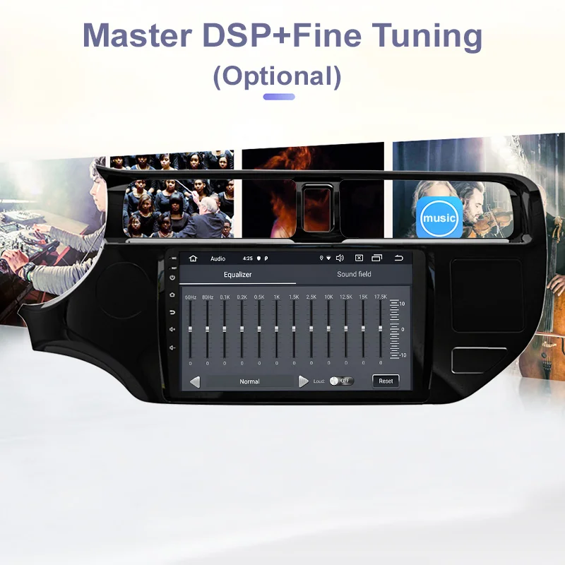 Funrover 2.5D ips Android 9,0 автомобильный Радио плеер мультимедиа для KIA Rio K3 2012 2013 dvd gps навигация радио плеер dsp