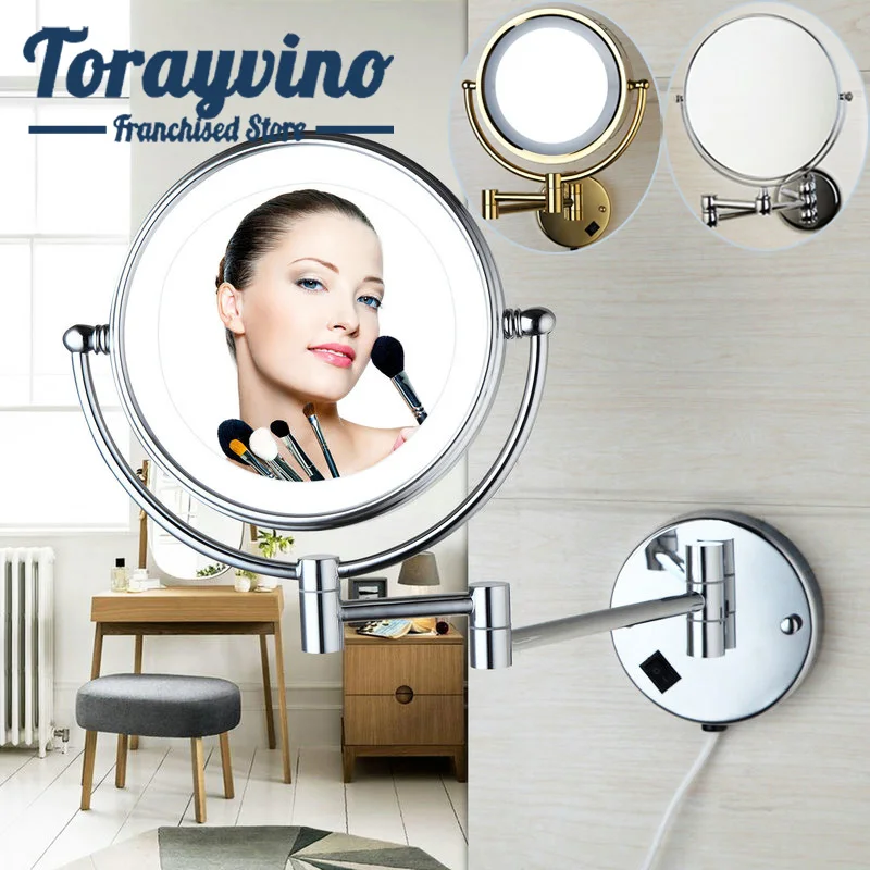 Настенное зеркало Torayvino для ванной комнаты туалетного столика со
