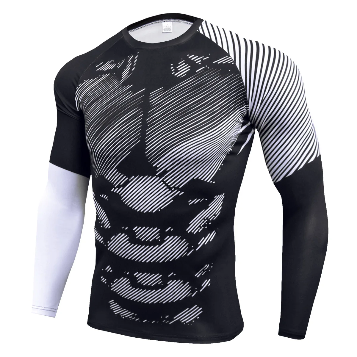 

Mens T-shirt Sports Long-Sleeved Quick Dry Training Sport T Shirt Breathable Gym Jerseys Fitness Workout Sport Running T-shirts