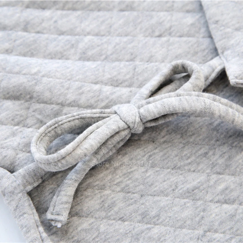 Пижама Мужская с V-образным вырезом теплый хлопковый пижамный комплект в