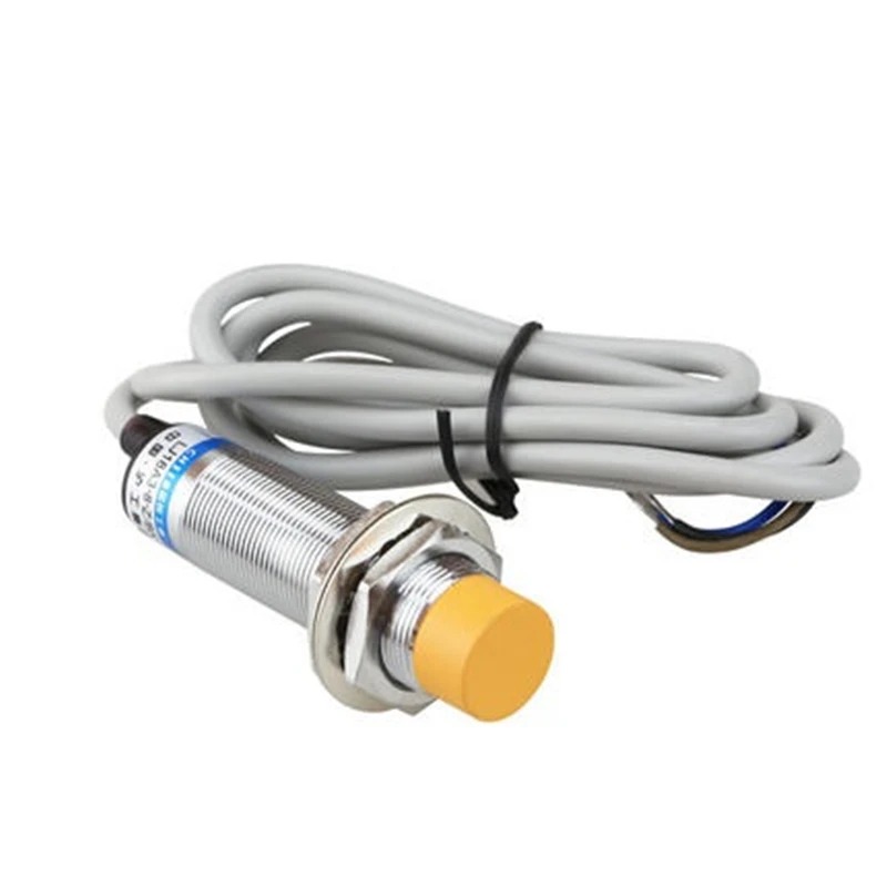 

Металлический датчик, Бесконтактный переключатель NPN, нормально открытый тип, расстояние 8 мм, блокировка объекта, выход, низкий уровень