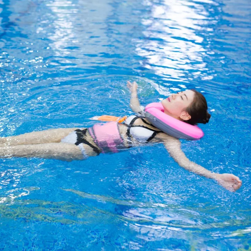 

Beach Adult Swimming Ring Children Float Trainer Swimming Neck Ring Colorful Creativity Flotador Piscina Pool Accessories