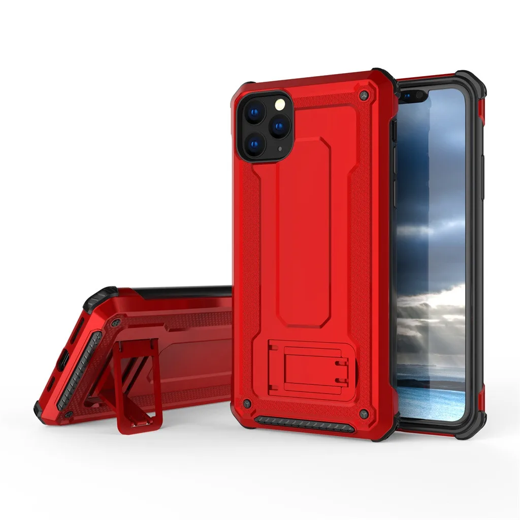 Чехол Ouhaobin для iPhone 11 полноразмерные прочные Чехлы Противоударная подставка Pro