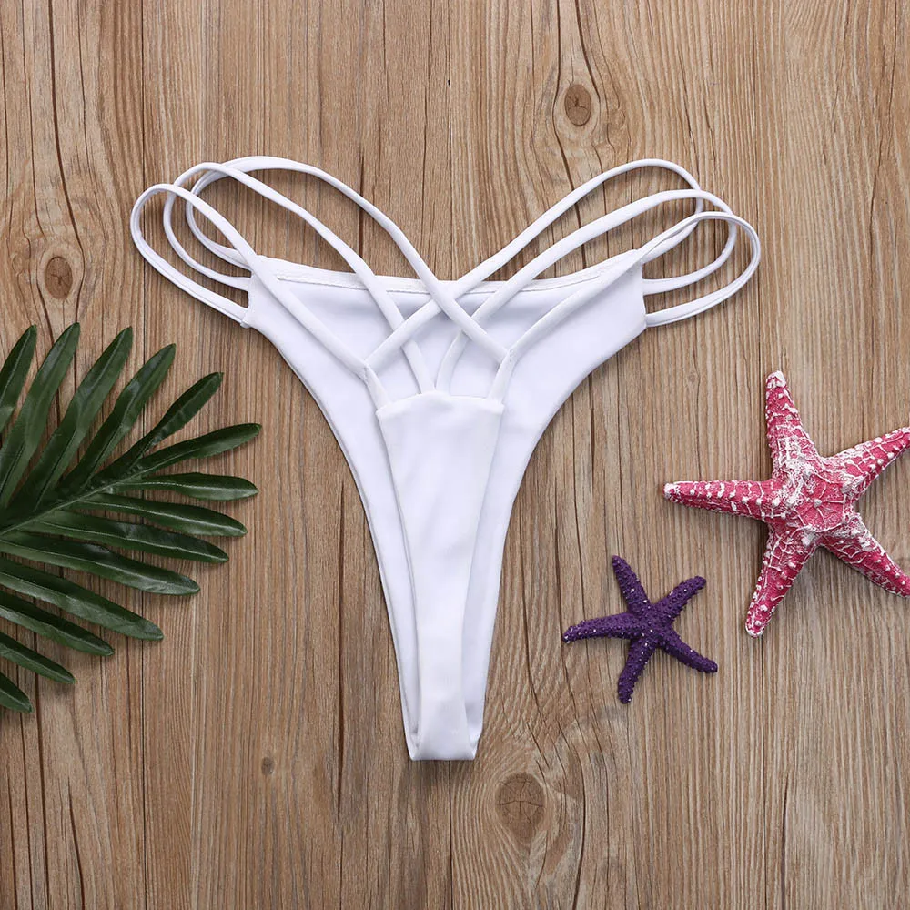 

2021 Bikini Bottoms Thong Swim Suits Women's shorts Bikini Swimwear Cheeky Thong V Swimming Trunks Swimsuit Panties Briefs#45CSK