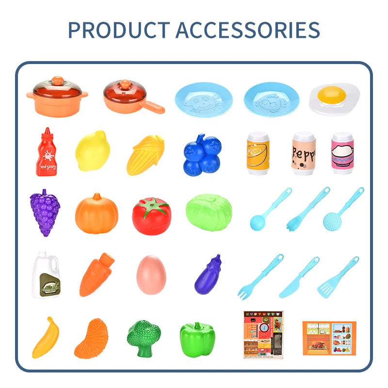 

Genuine SIXLYXY Acousto-Optic Small Dining Table Children Toy Kitchen Simulation Kitchen Utensils And Appliances Cooking Set