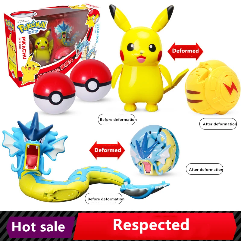 

Hand-Made Model Toy Elf Pet Transformation Suit Golfer Making Pikachu Toy Fire-Breathing Dragon Little Super Fantasy Pokemon Toy