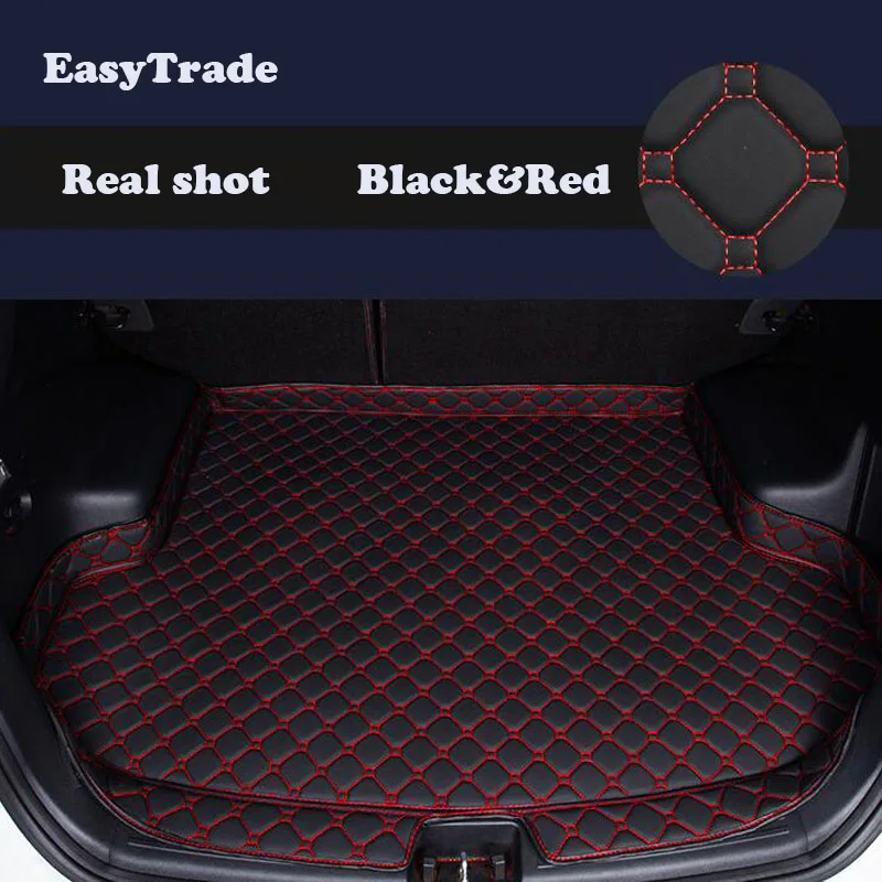 Black Red Line Автомобильный коврик для багажника, коврик для Toyota CHR C-HR, аксессуары для салона автомобиля - Название цвета: Black Red Line