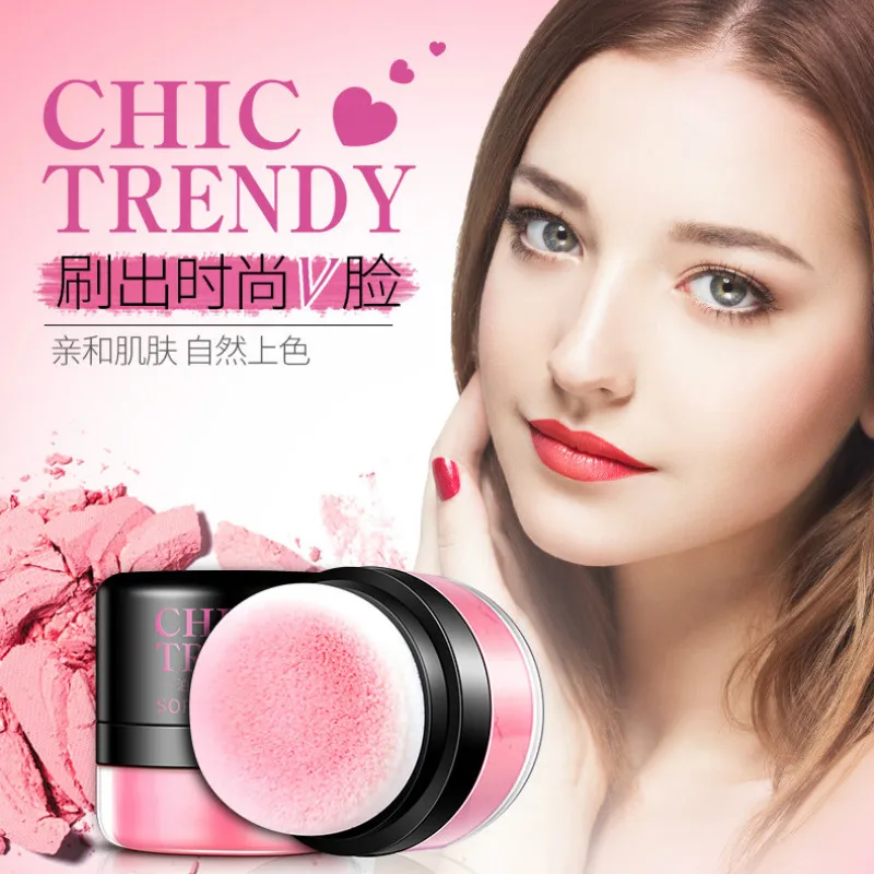 BIOAQUA Soft Rose 3 Color Blush Natural Moisturizing Light Rouge Makeup Easy to Wear Long-lasting 4g | Красота и здоровье