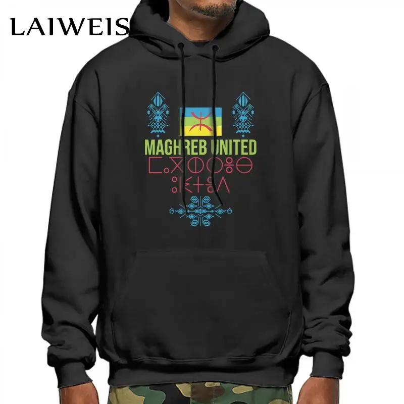 

LAIWEIS New Style berber amazigh north africa men's hoodie S M L XL long sleeve hoodies