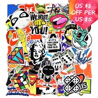 700pcs mixed random stickers for suitcase skateboard laptop cell phone motorcycle bicycle car accessories cool cartoon stickers