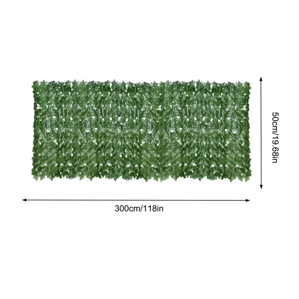 

Simulation Leaf Fence Net Artificial Balcony Fence Guardrail Color Printing Creepe Screening Rolls Privacy Fence Screen Hedges