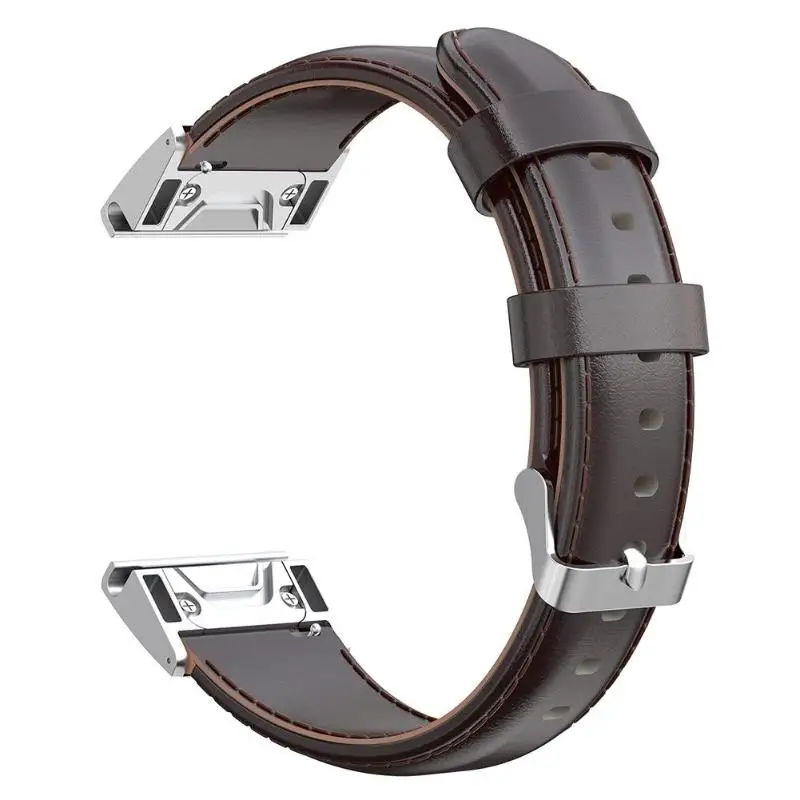 26 мм масло воск из искусственной кожи ремешок для часов классического фасона