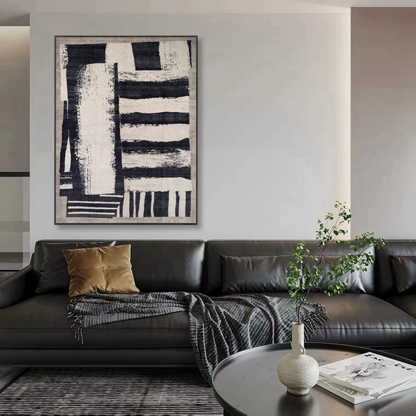 Простые абстрактные дизайне по низкой цене 100% ручная роспись маслом на холсте