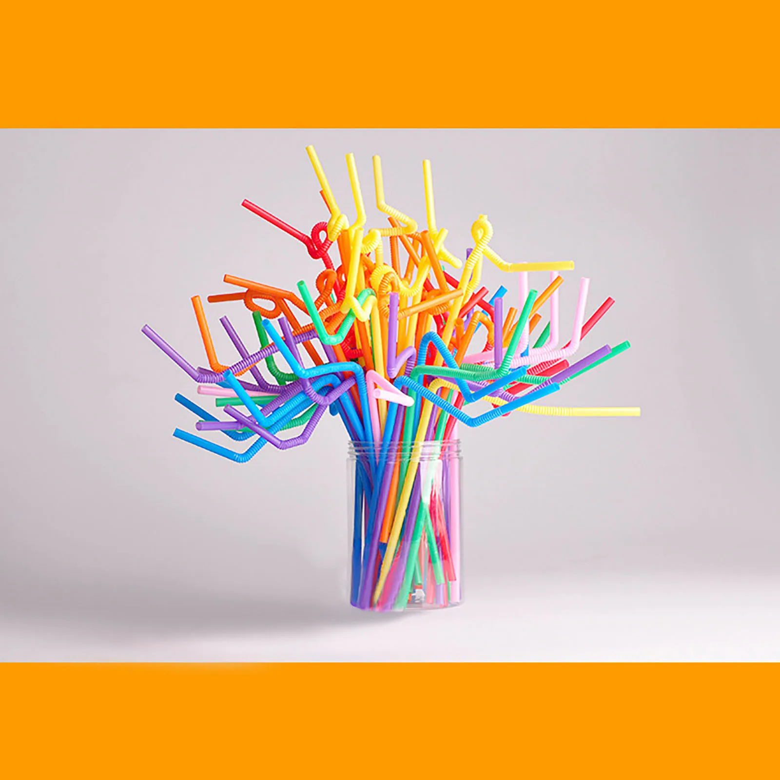 

50 шт./упаковка, пластиковые трубочки для напитков