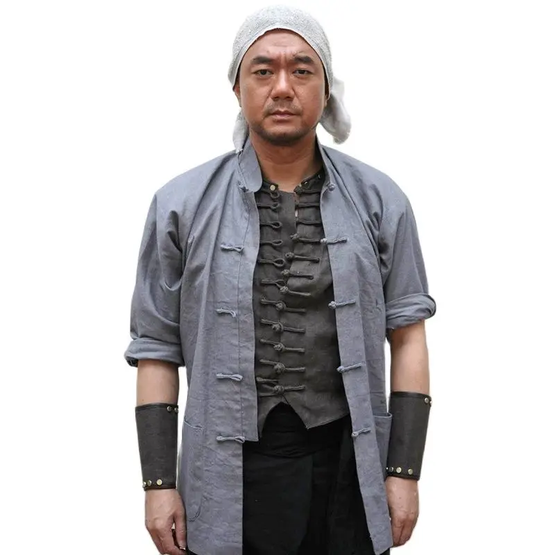 Карнавальный костюм для ТВ из хлопка и льна современные китайские платья