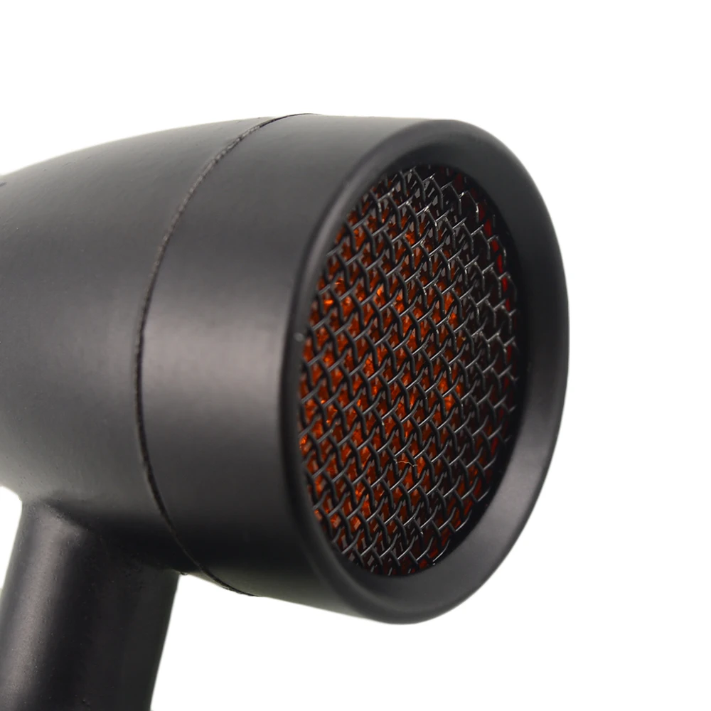 Универсальный мотоциклетный черный светодиодный стоп-сигнал в стиле ретро