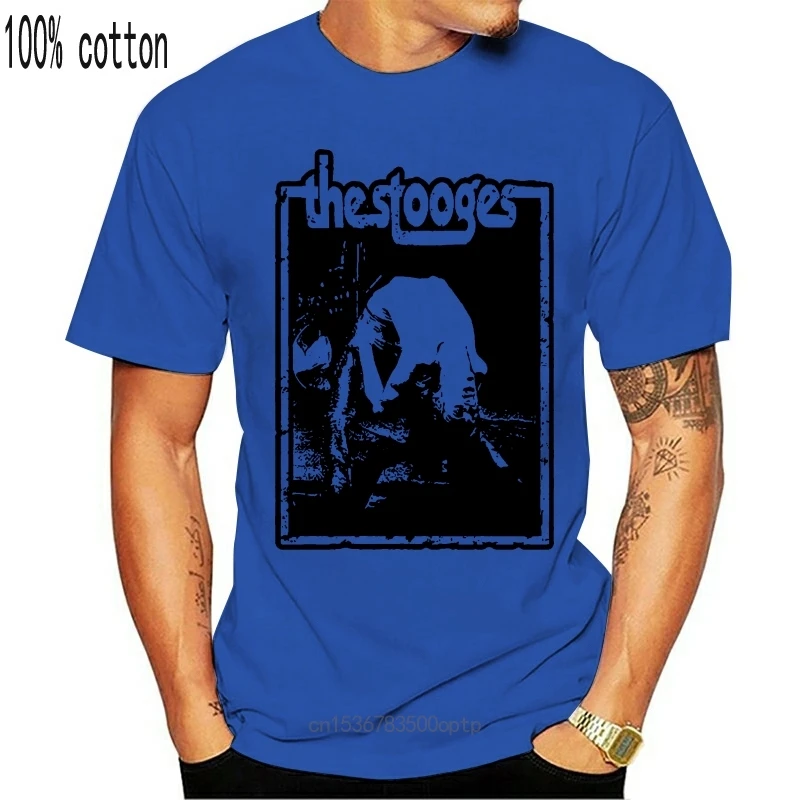 

Новая футболка Iggy and the Stooges IGGY POP, мужская летняя футболка в стиле милитари, в стиле панк и рок, цвет черный, брендовая футболка для фитнеса и б...