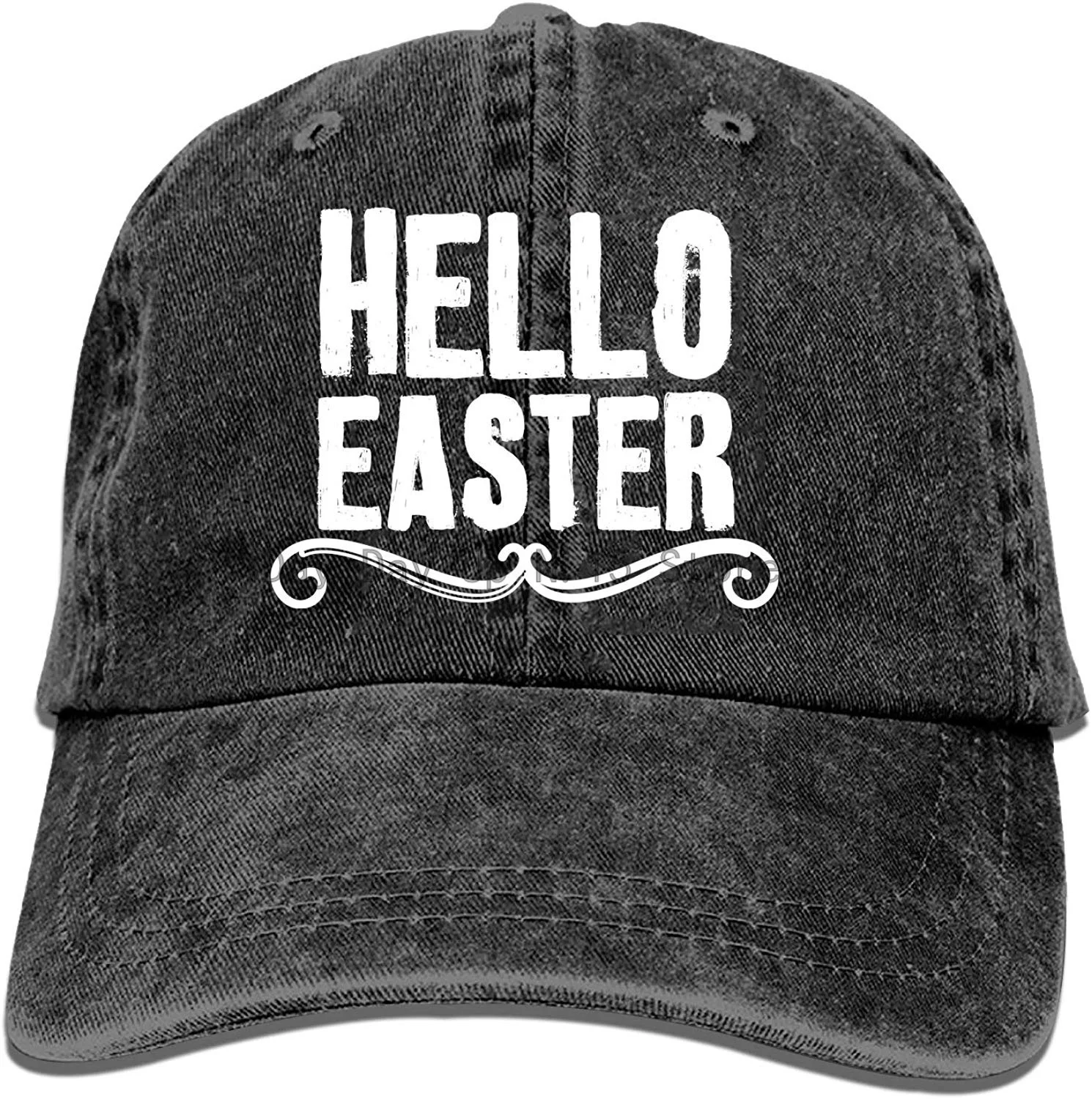 

Easter Eggs Sports Denim Cap Adjustable Casquettes Unisex Baseball Cowboy Peaked Cap Adult Outdoor Sun Hat