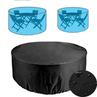 outdoor patio garden furniture round table chair set dust proof covers waterproof oxford cloth sofa protection rain snow cover