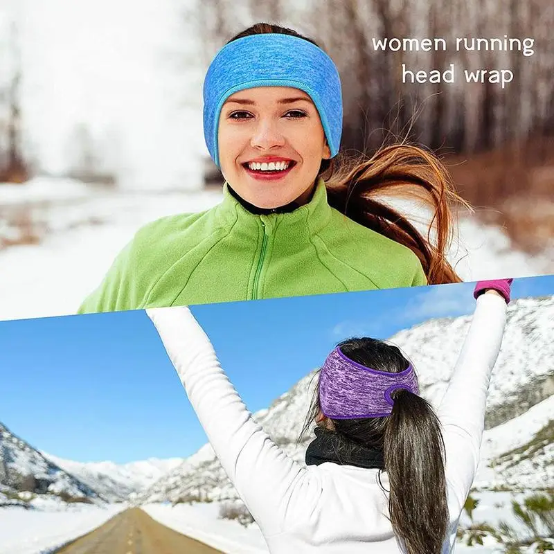 

Headband Ski Warm Windproof Running Uk Winter Fleece Snowboarding Cycling Fleece Ear Protection Sports Headband