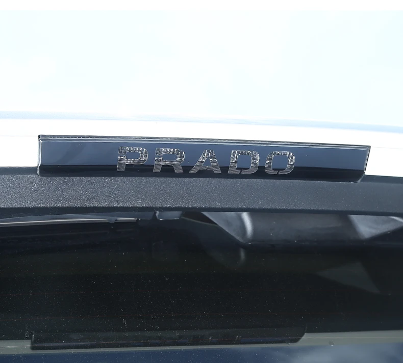 Автомобильная Верхняя Рамка тормозной лампы из нержавеющей стали для Toyota Land Cruiser