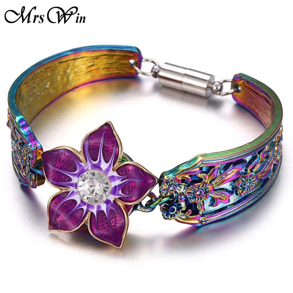 Новый цветной браслет с магнитной застежкой 20 мм 18 кнопки ювелирные изделия