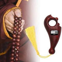portable buddha handheld tassel digital beads counter finger game toy manual reset decompression relaxation tool for meditation