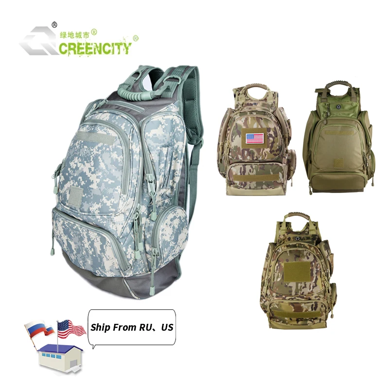 

Polyester Army Assault Pack Travel Hunting Outdoor Sport Equipment Bag Water Resistant Quality Military 40L Tactical Backpacks