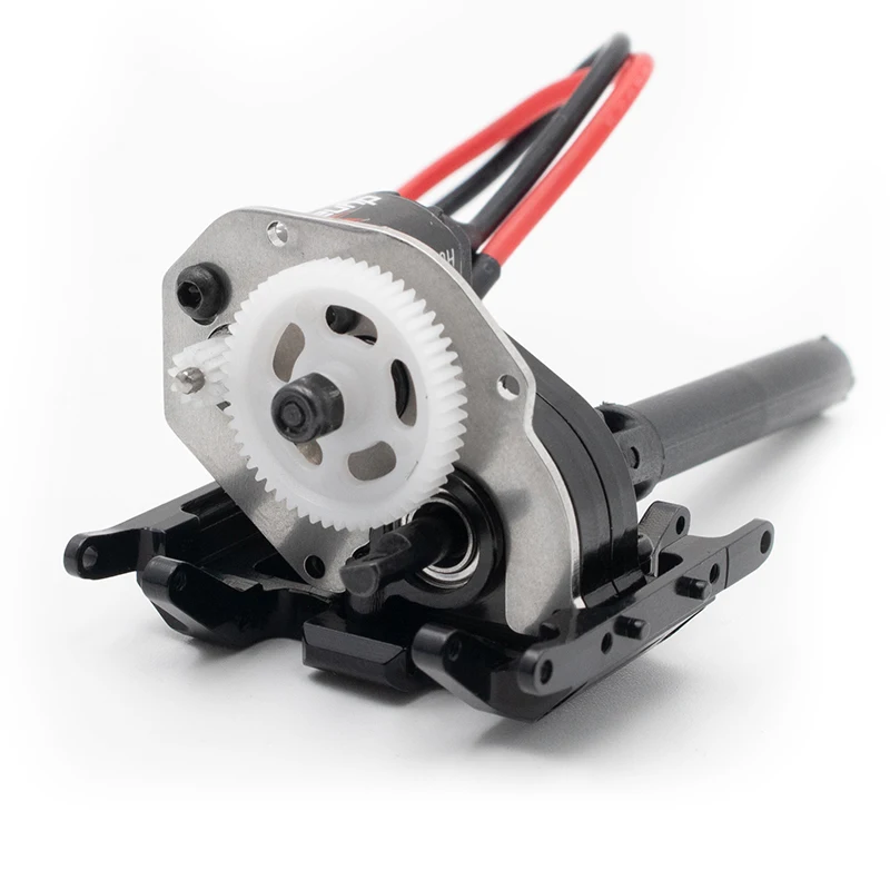 

1PCS Medium Gearbox Metal Accessories Stainless Steel For Axial SCX24 90081 RC Model Car Upgrade Parts