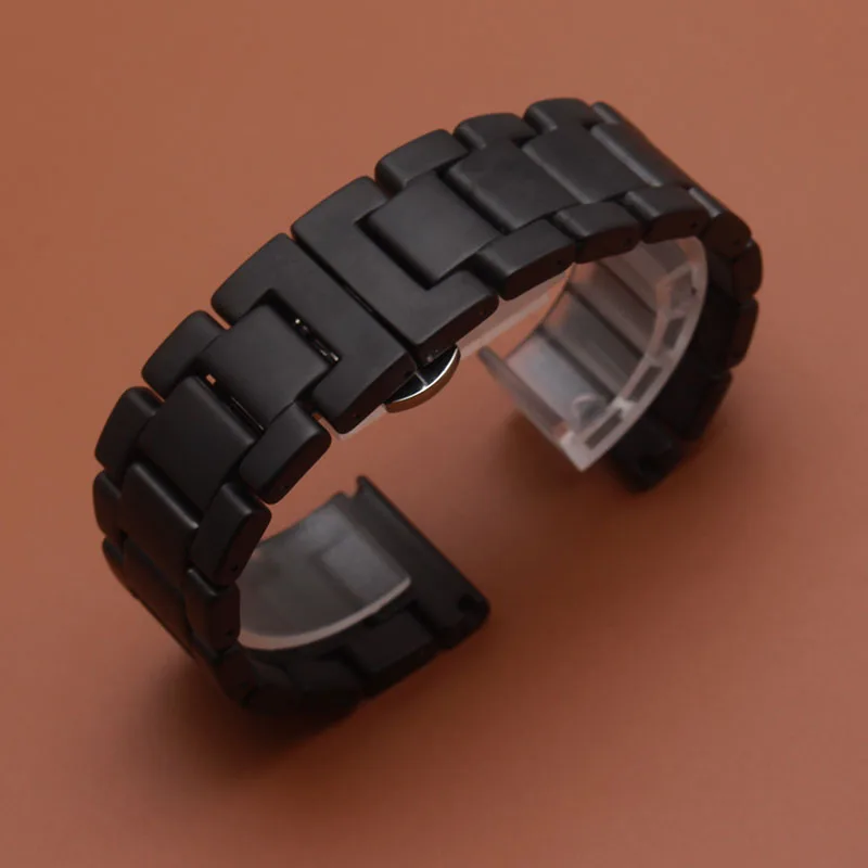 

Ceramic Matte Watchband Unpolished 18mm 20mm 22mm Ceramic Watchband for Samsung Gear S3 High Quality Wrist Smart Watch Bracelets