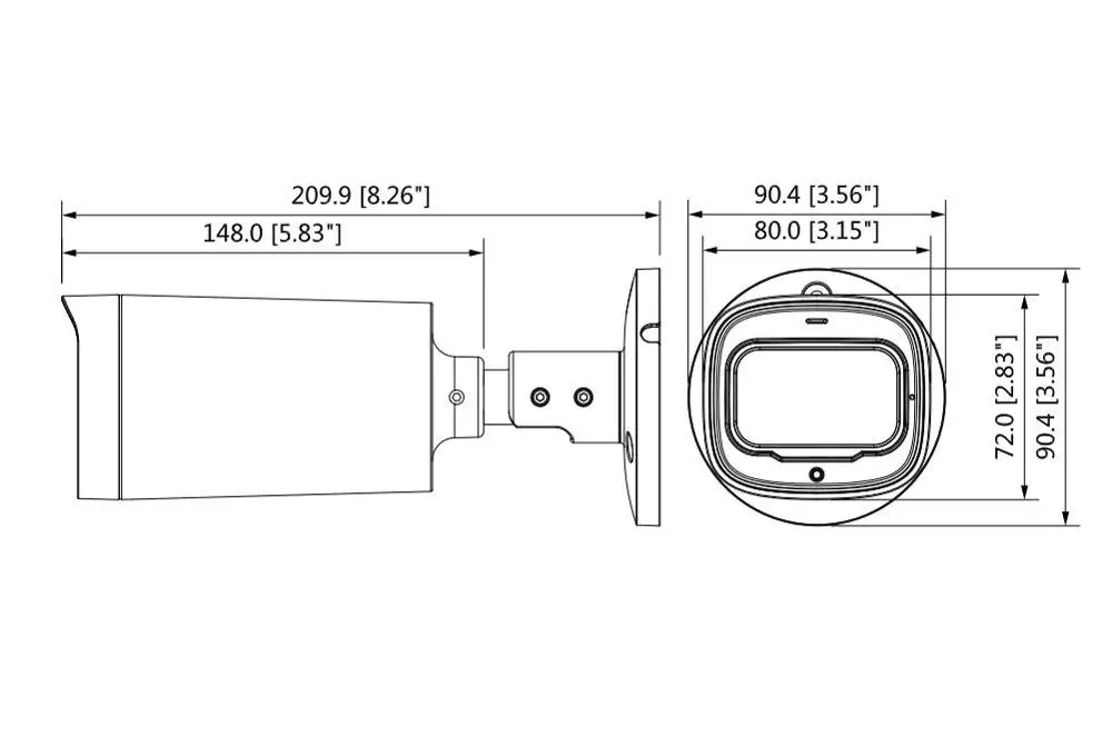 Dahua HAC HFW1230R Z IRE6 POC 2MP Starlight HDCVI IR Bullet камера 2 7 12 мм Моторизованный объектив CCTV