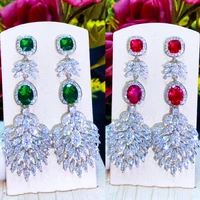 missvikki gorgeous %d1%81%d0%b5%d1%80%d1%8c%d0%b3%d0%b8 luxury pendant earrings for women bridal wedding party jewelry bohemia style top quality accessories