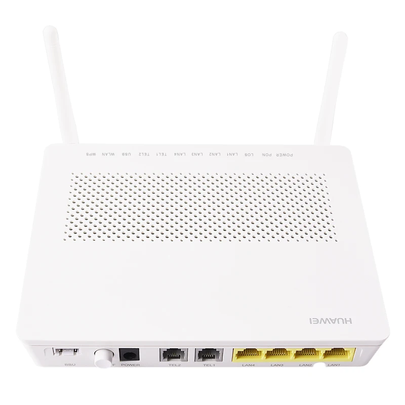 Бесплатная доставка 5 шт./лот 4GE + 2TEL USB WIFI 4 порта ge ont Wi-Fi оптоволоконный gpon onu модем