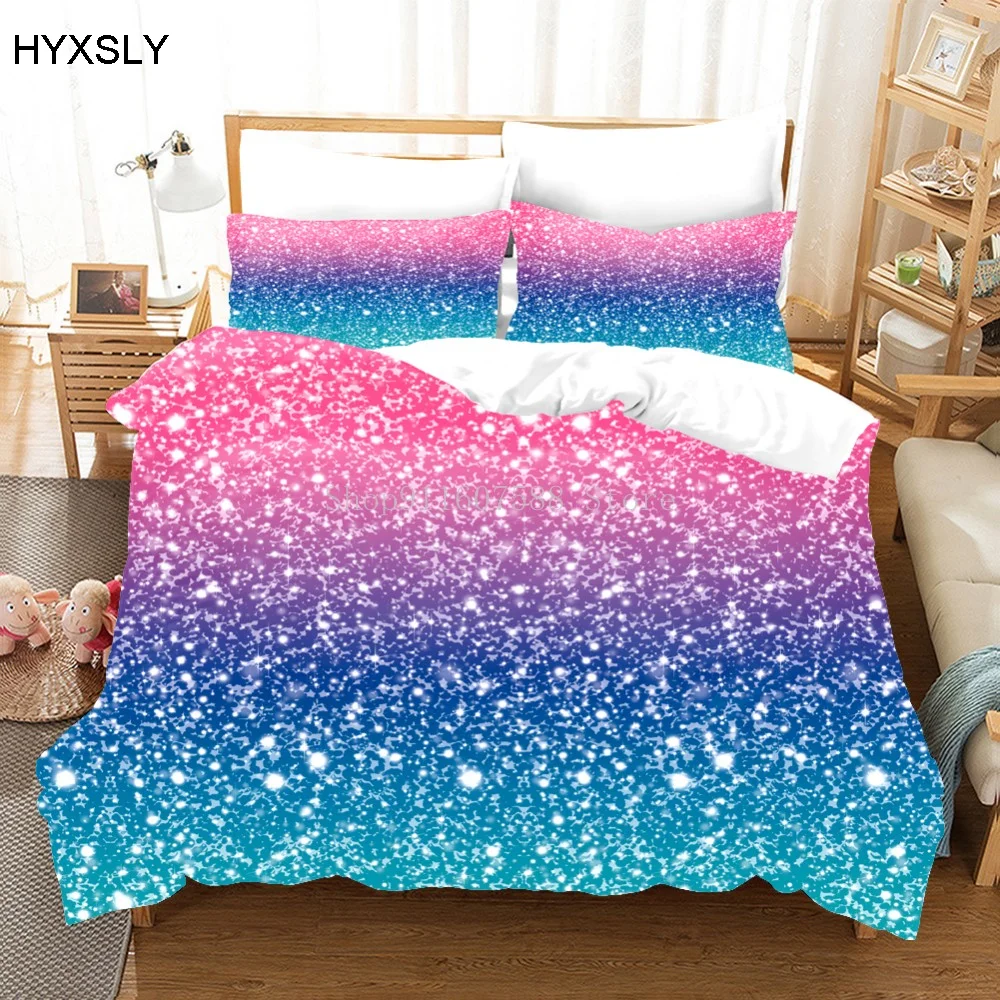 

Luxury Duvet Cover Set Fashion Gradient Bedding Sets Fashion Comforter Duvet Cover Pillowcase Soft Home Textiles