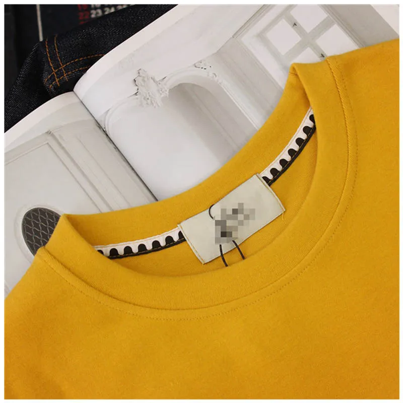 Летняя новая женская модная футболка в стиле Харадзюку Корейская версия