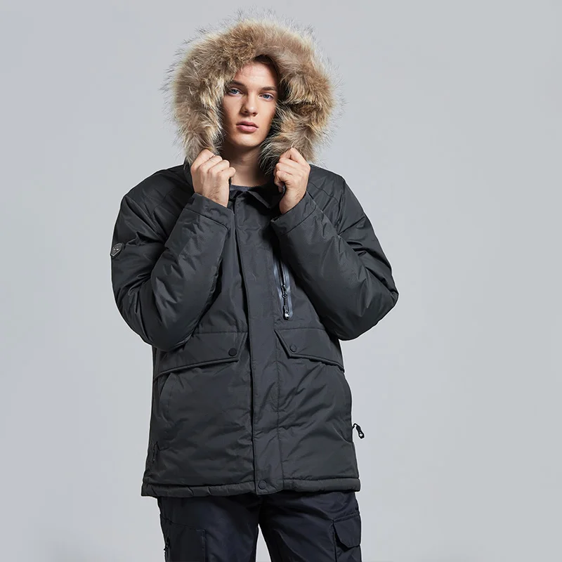 2019 зимняя мужская спортивная куртка для отдыха на открытом воздухе с хлопковой