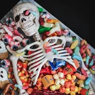 Украшение для вечевечерние НКИ на Хэллоуин, реквизит для Хэллоуина, украшение для дома и сада, привидение, подвесное украшение, хеллоуин, Череп, кладбище, трюки