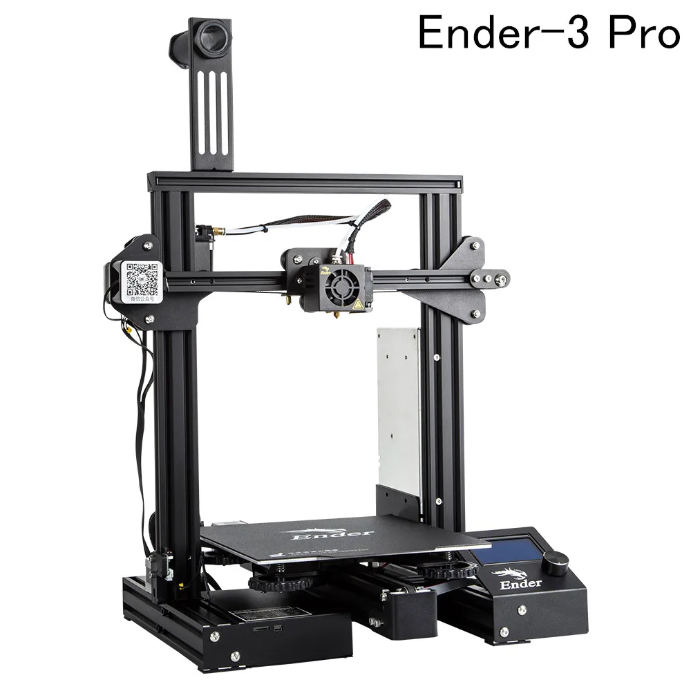 CREALITY 3d принтер обновление видения Ender-3 профессиональный принтер DIY комплект Ender-3 PRO с МВт блок питания 3D Drucker Impresora Принтер Комплект - Цвет: Ender-3 Pro