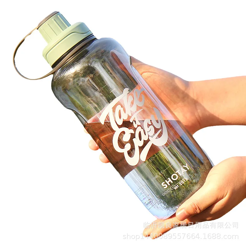 

Portable Water Bottles Large Capacity Plastic Creative Water Bottles Classic Outdoor Botella Deportiva Water Bottles BG50WB