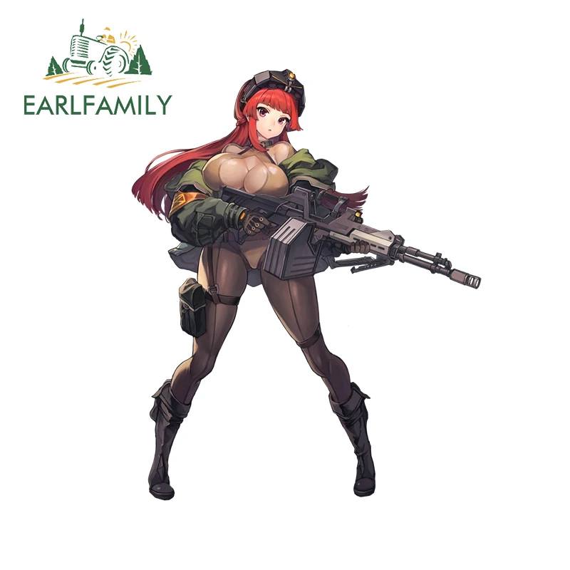 

Забавные наклейки и наклейки для автомобиля EARLFAMILY, 13 см х 10,6 см, водонепроницаемые, виниловые, для двери, ноутбука