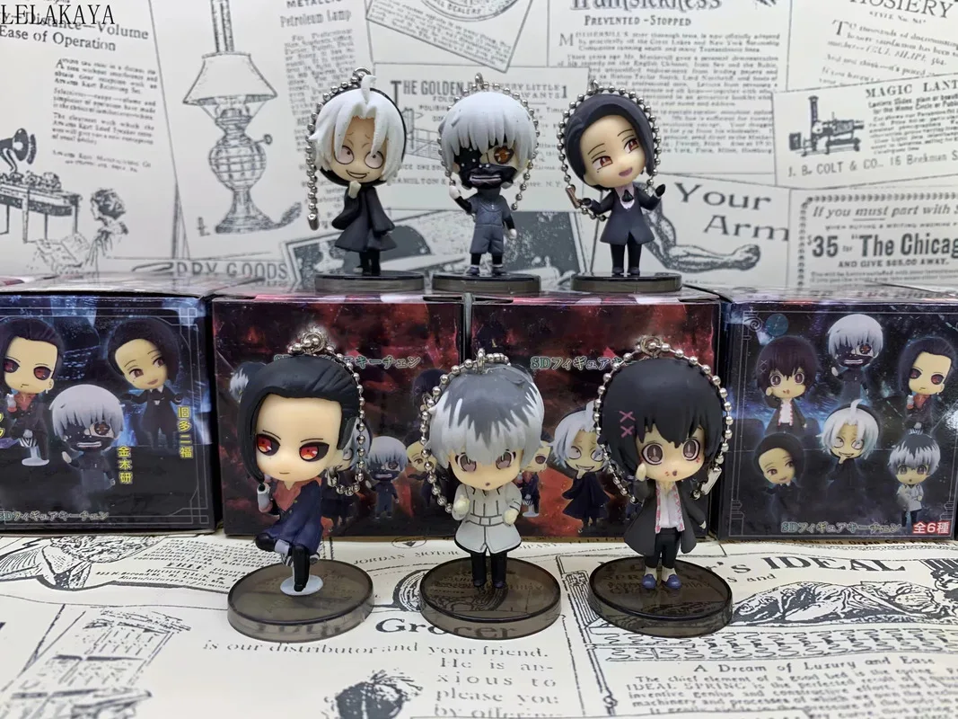 Аниме 6 шт./компл. одежда с надписью Tokyo Ghoul для косплея канеки кэна JUZO SUZUYA такизава